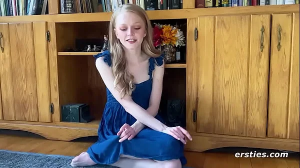 Ersties: Nervous Blonde Babe Enjoys Sexy Discipline Sessions