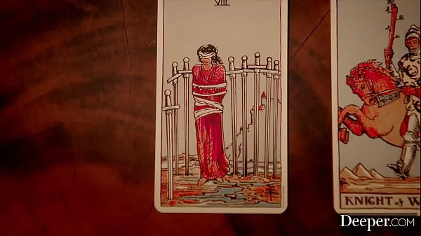 Deeper. Masochistic Beauty Kenna Is Blindfolded and Flogged