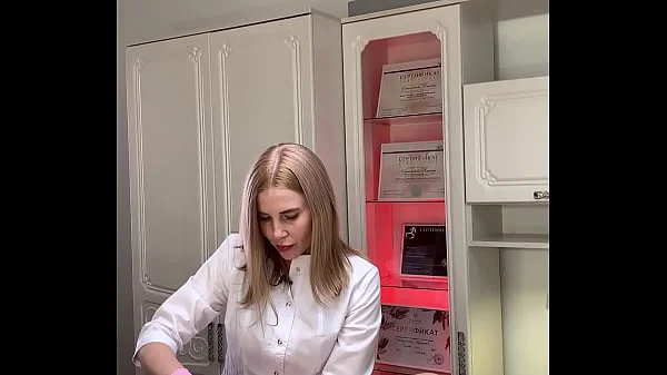 The beauty came for a deep bikini waxing, most likely she is getting ready for hot sex