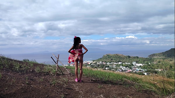 Sex with old hairy monster cock perv in the ocean and on the mountain