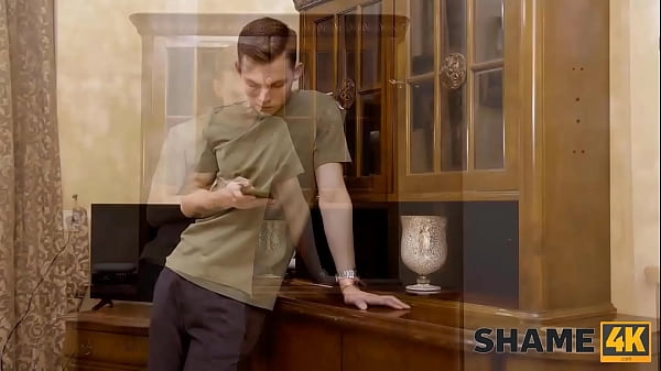 SHAME4K. Dark-haired mature with saggy tits is glad to be fucked