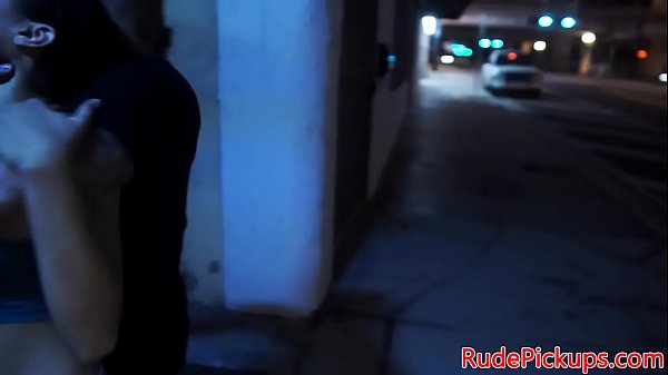 Hardfucked petite gagging on maledoms cock