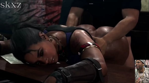 Fat Ebony Ass Sheva Alomar Getting Fucked From Behind, Tight Bald Pussy Eve Gets A Hardcore Anal Fuck