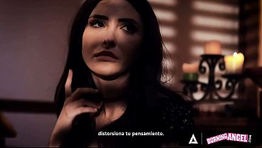 BURNING ANGEL - Naughty Jane Wilde Does Everything To Bring Her Man Back, Even Fuck A Priest