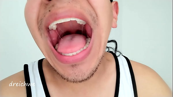 Big mouth uvula fetish