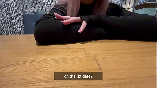 She took off the condom and started sucking on the first date for a massage and salad