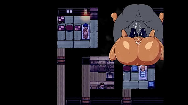 Tanned Girl Natsuki [HENTAI Game] Ep.36 old man cum inside her ass in public !