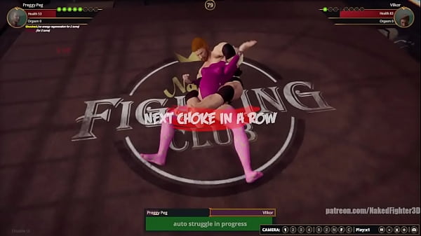 Preggy Peg VS Vilkor (Naked Fighter 3D)