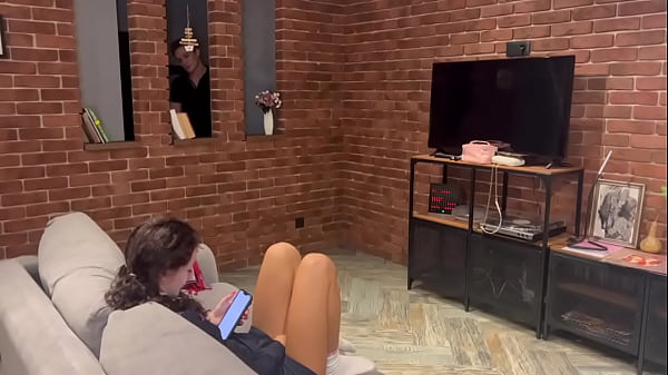 Attractive Teen Girl has fun in teen