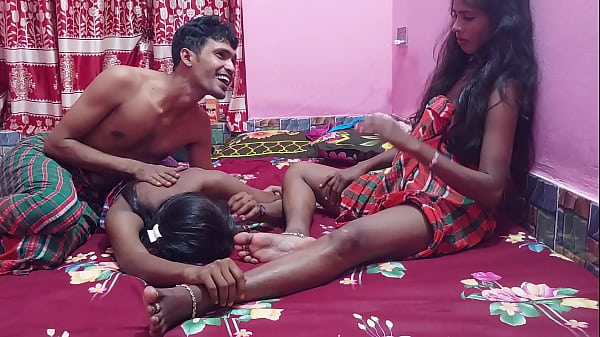 Hanif and Mst Sumona and Popy khatun ? beautyfull Sluts Fuck Hard on Private Party Threesome Bengali